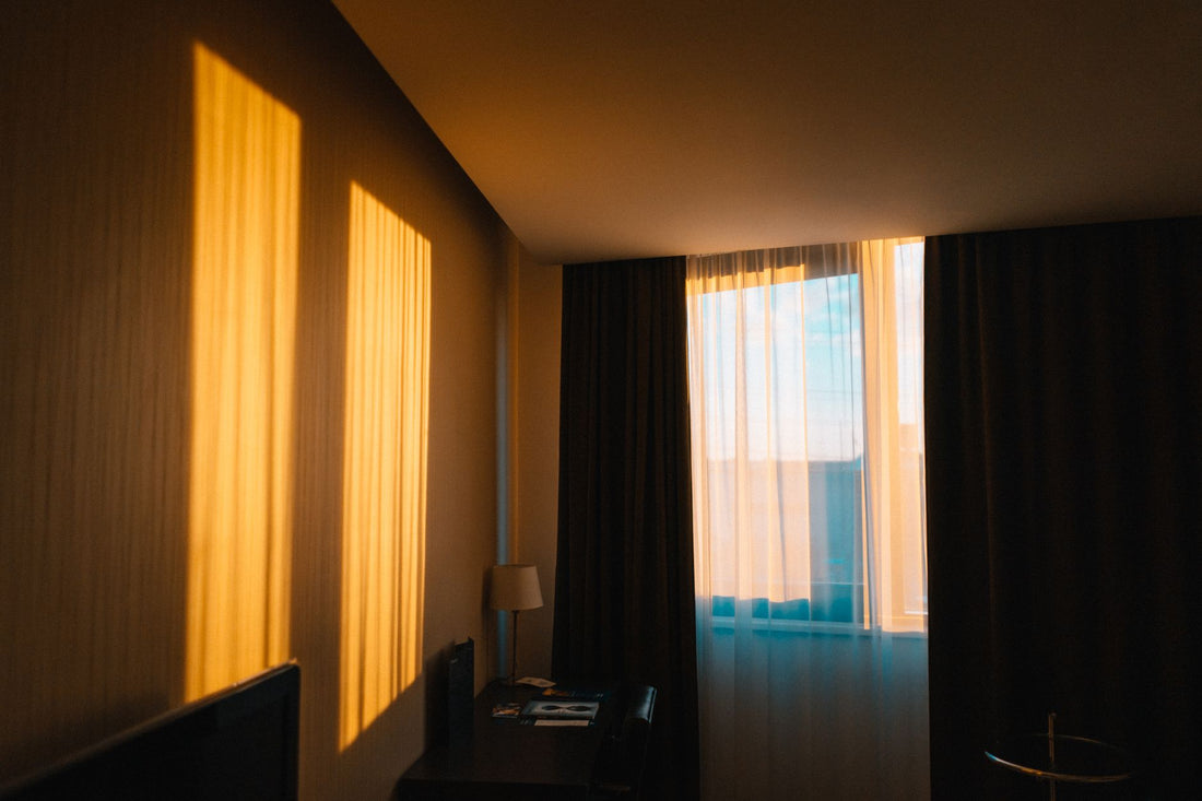 Bedroom window kept closed during a wildfire smoke advisory - Mattress Miracle Brantford