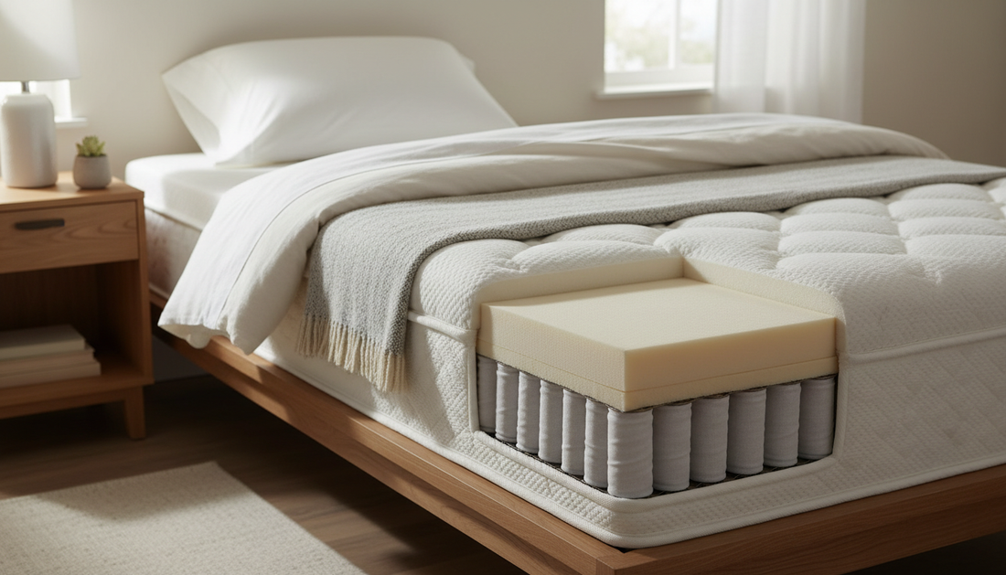 Medium-soft mattress with plush comfort layer for side sleepers with neck and shoulder pain - Mattress Miracle Brantford