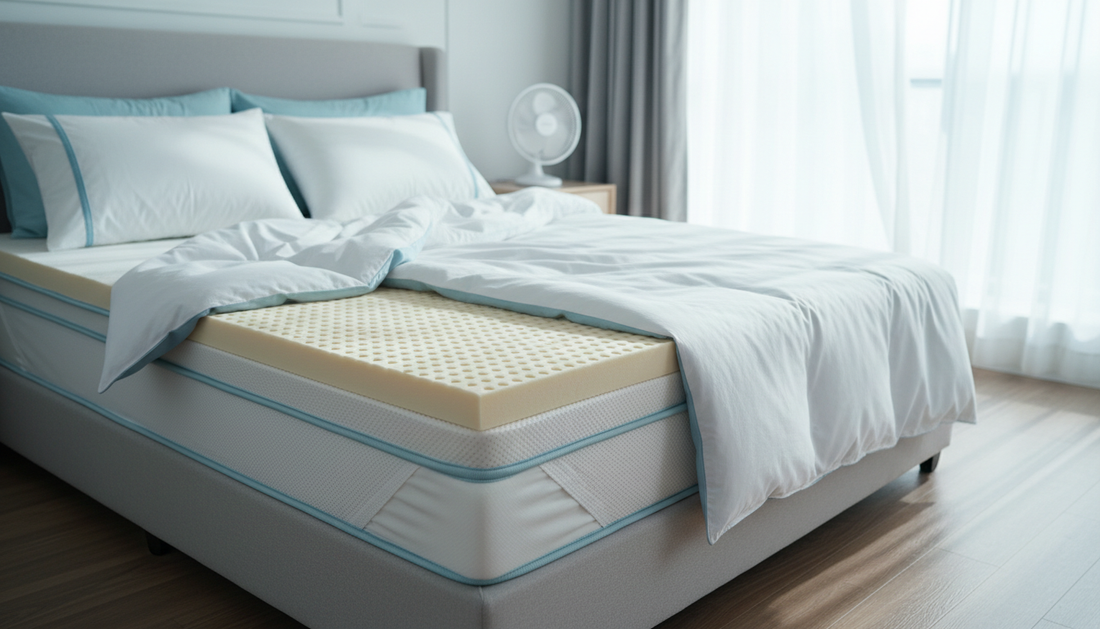 Memory foam mattress with a cooling topper and breathable protector - Mattress Miracle Brantford