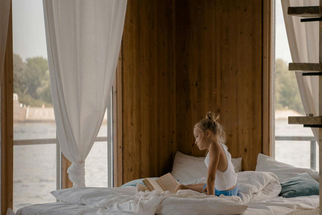 Cozy bedroom designed for restful sleep in a Lake Simcoe home - Mattress Miracle Brantford