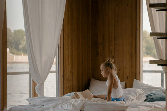 Cozy bedroom designed for restful sleep in a Lake Simcoe home - Mattress Miracle Brantford