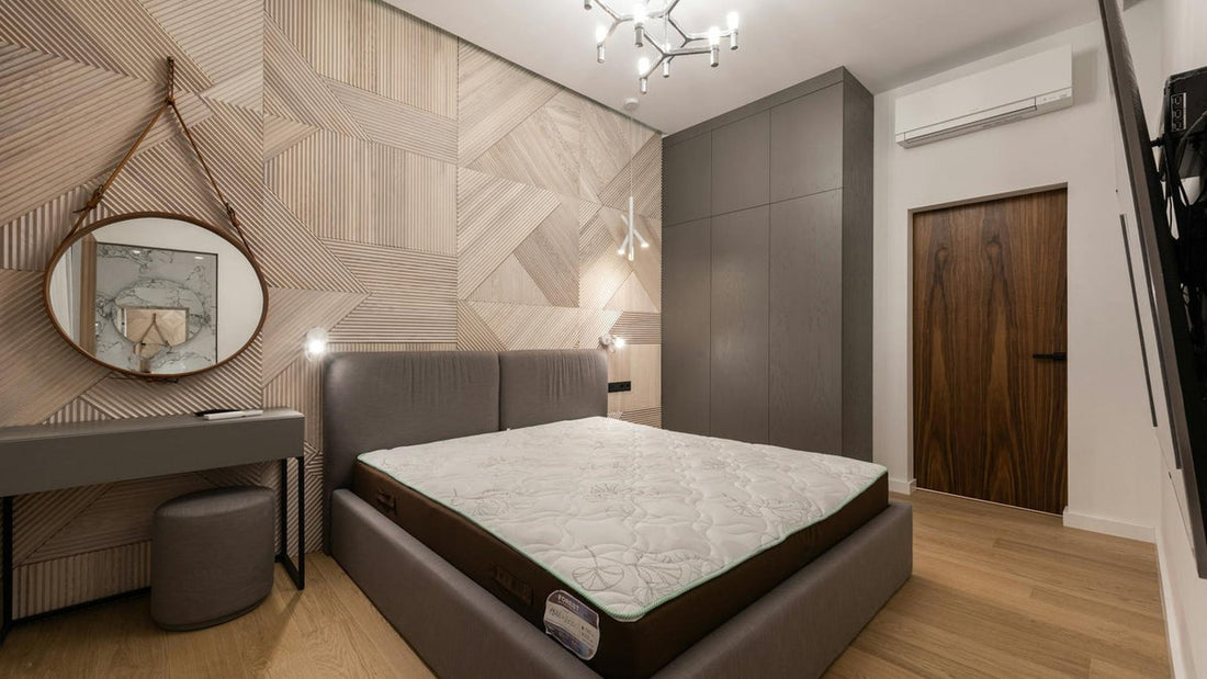 Comfortable quilted mattress in a bright Canadian bedroom - Mattress Miracle Brantford