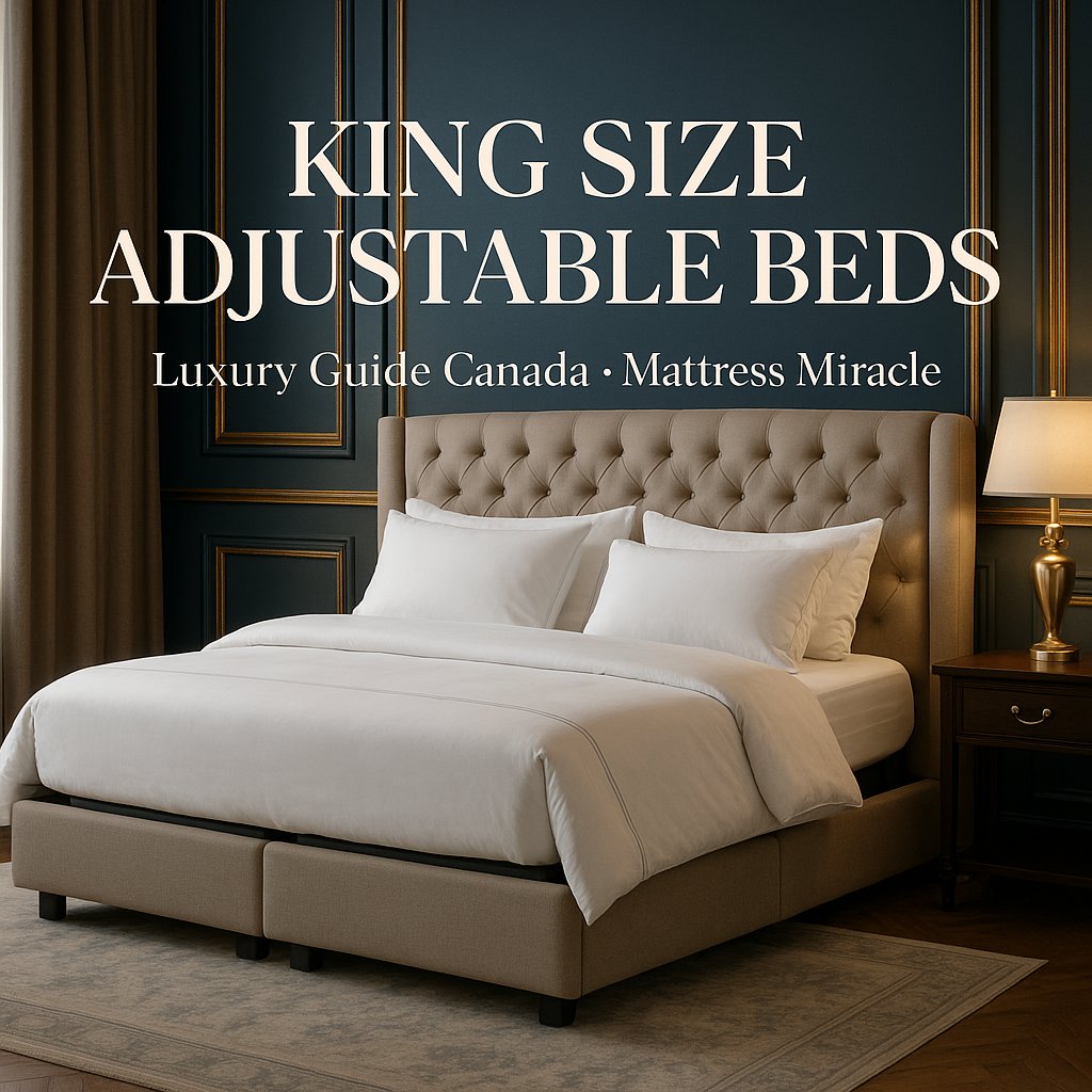 king size adjustable beds canada luxury guide cover at mattress miracle brantford