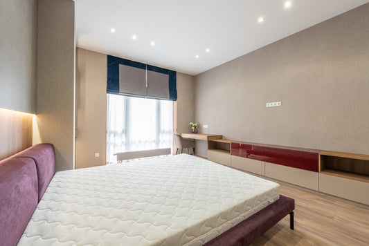 Cozy bedroom with Canadian-made mattress setup - Mattress Miracle Brantford
