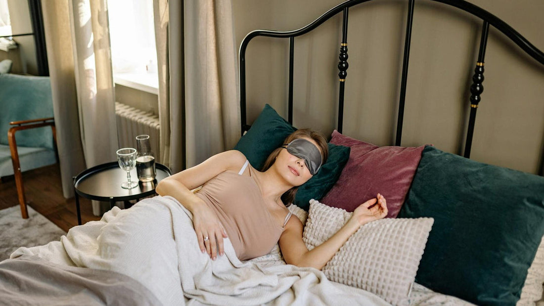 Woman resting comfortably and supported in a calm bedroom - Mattress Miracle Brantford