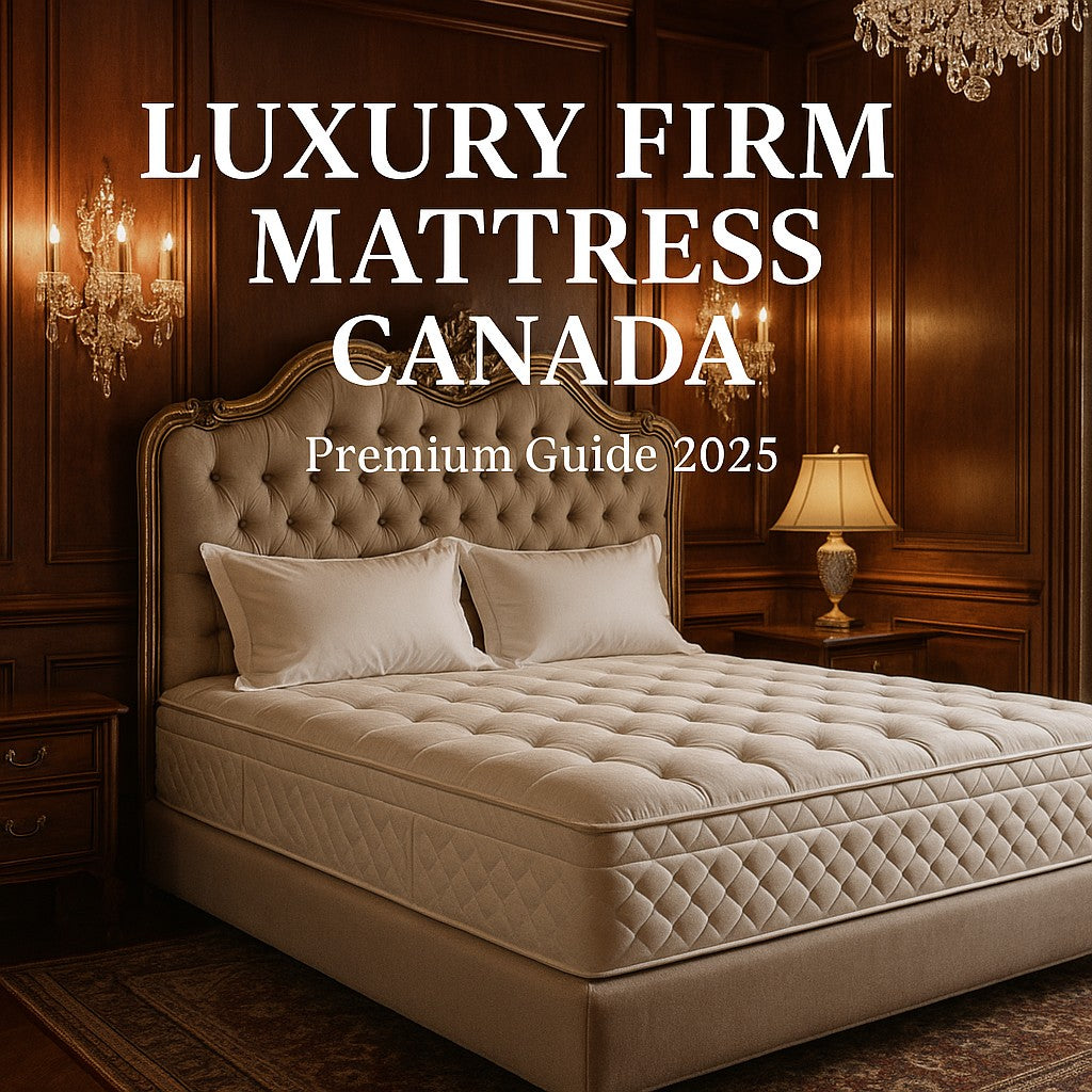 Luxury firm mattresses Canada - premium materials and craftsmanship with firm support