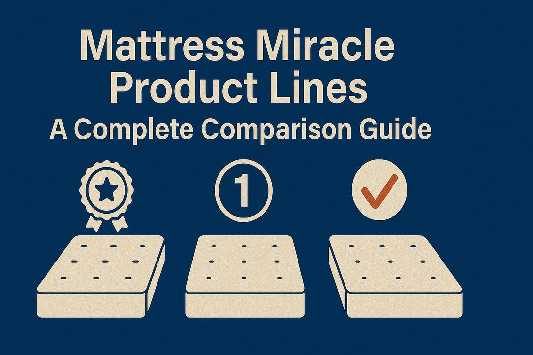mattress miracle product lines a complete comparison at mattress miracle brantford