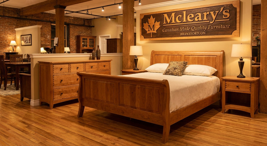 Mcleary's Canadian Made Quality Furniture & Mattresses: Why Shop Local?