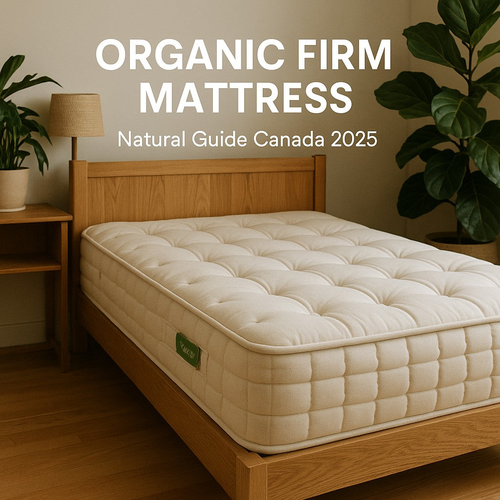 Organic firm mattresses Canada - natural materials with firm support and eco-friendly options
