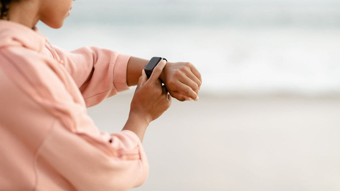 Fitness smartwatch worn on the wrist for overnight sleep tracking - Mattress Miracle Brantford