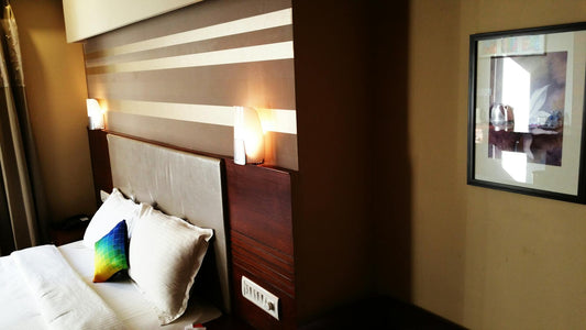 Wood Bed Frame Queen with Headboard - Mattress Miracle Brantford