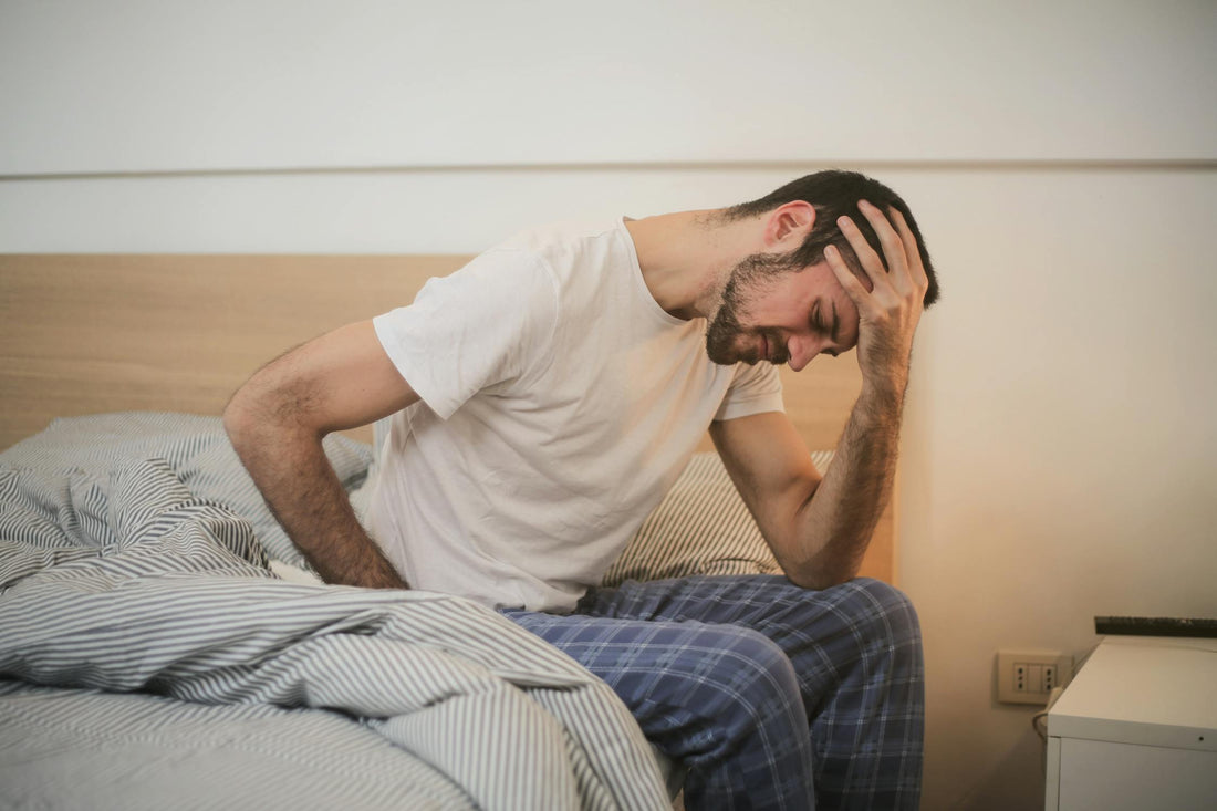 Person sleeping peacefully on a comfortable mattress