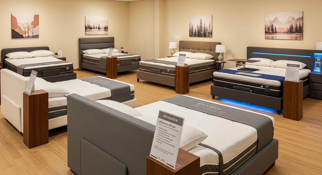 price comparison showroom featured Mattress Miracle Brantford