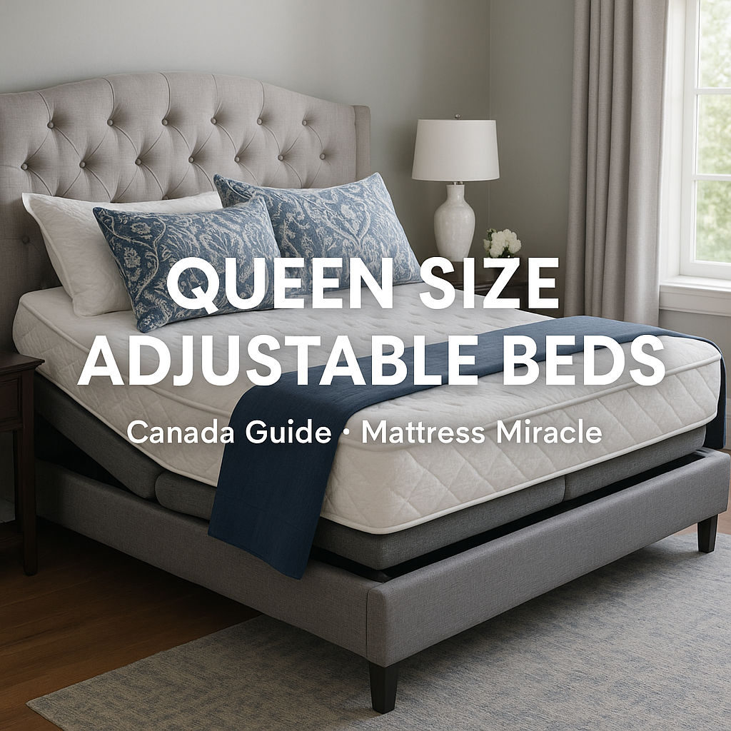 queen size adjustable beds canada guide at mattress mriacle brantford cover