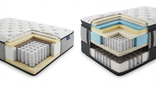 Restonic vs Sealy construction layers comparison - Mattress Miracle Brantford