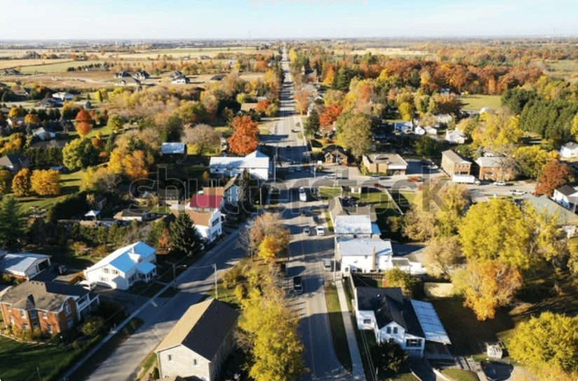 scotland ontario aerial photo