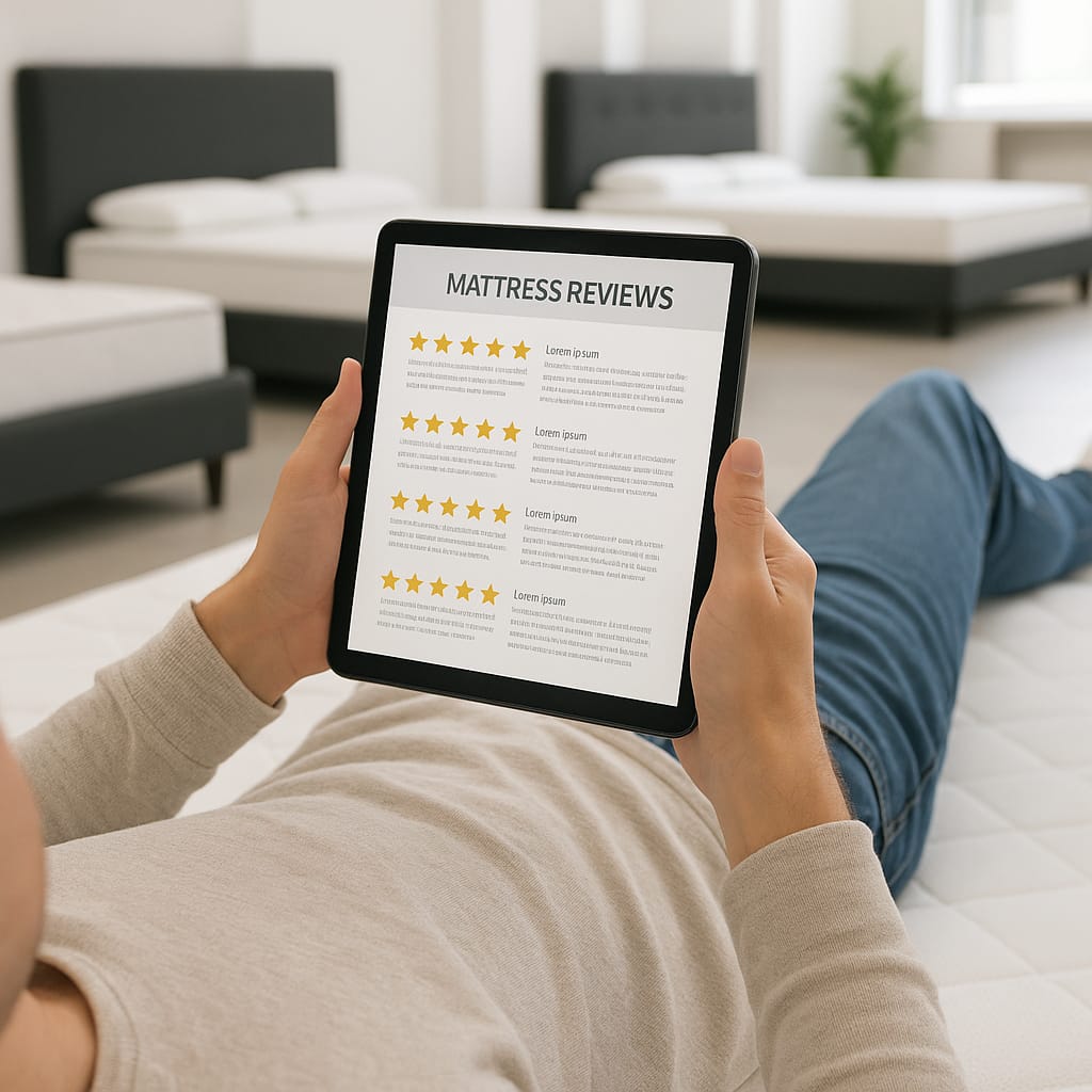 Box Mattress vs Showroom: The Touch Test Advantage