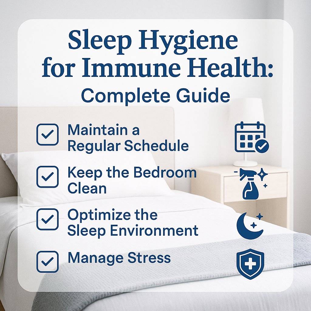 learn about sleep hygiene for immune health at mattress miracle brantford