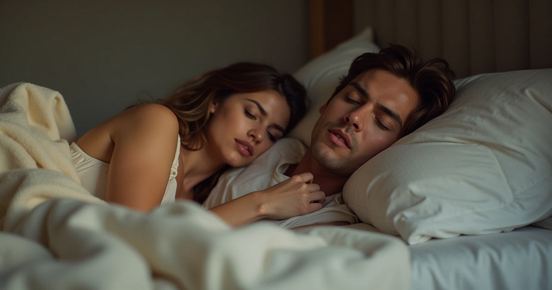 Person asleep on a comfortable pillow mid-dream - Mattress Miracle Brantford