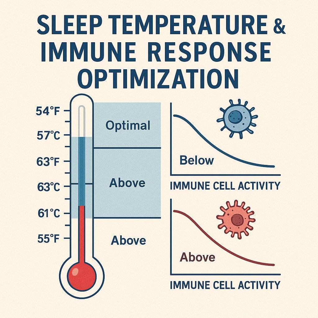 sleep temperature and immune response optimization 