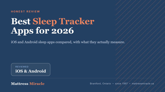 Best Sleep Tracker Apps for iOS and Android (2026 Honest Review) - Mattress Miracle Brantford