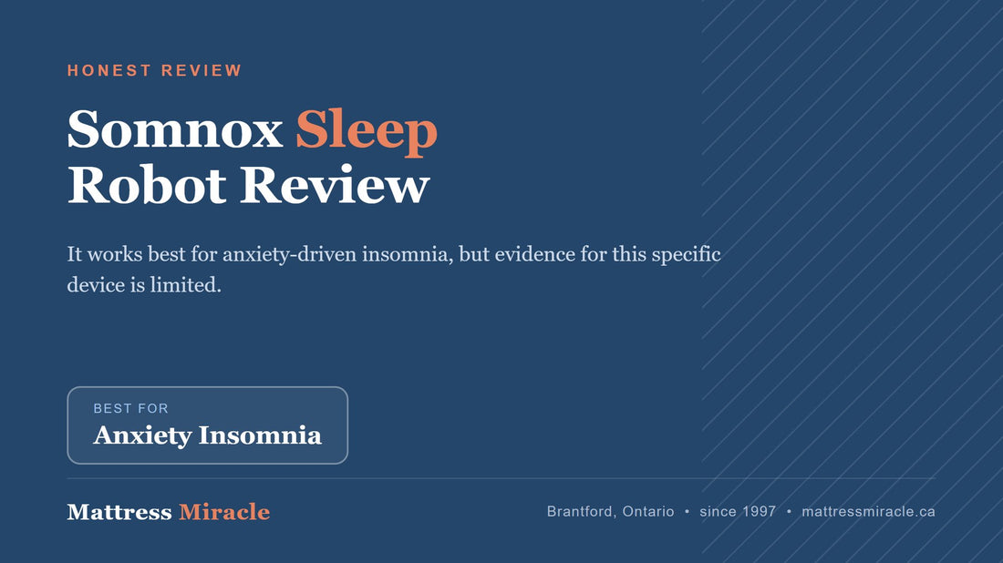 Somnox Sleep Robot Review: Does It Work? - Mattress Miracle Brantford