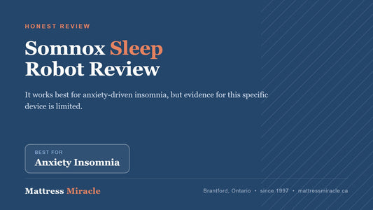 Somnox Sleep Robot Review: Does It Work? - Mattress Miracle Brantford
