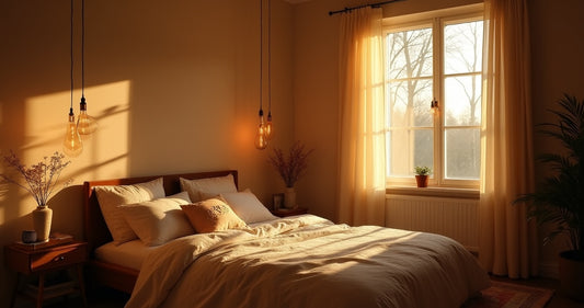 Edison Lights for Your Bedroom: Sleep Science Behind the Warm Glow