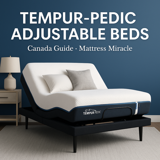 tempur-pedic adjustable beds canada guide at mattress miracle brantford