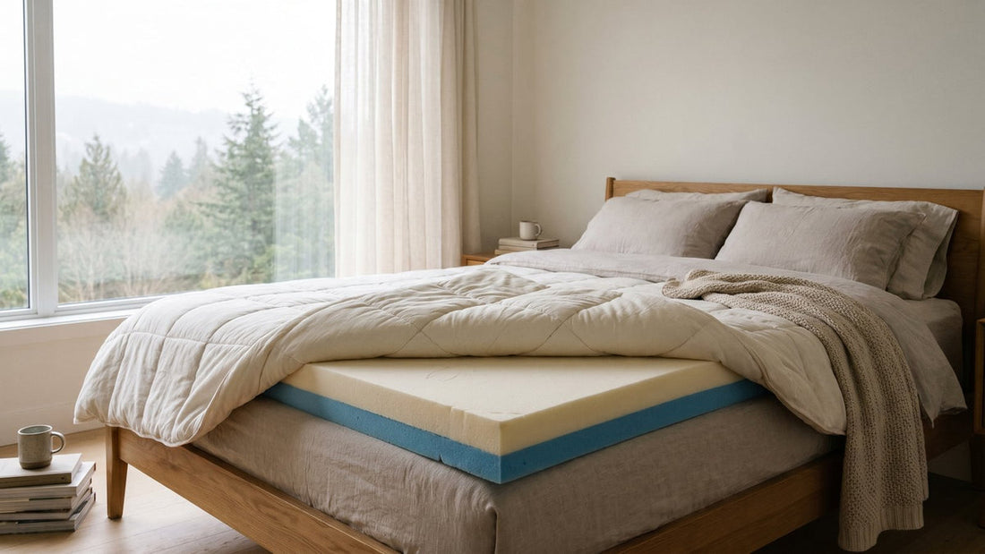 Memory foam pad layers - Mattress Miracle Brantford
