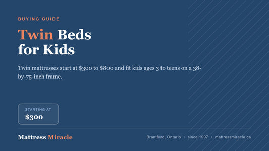 Twin Beds for Kids Canada: Buying Guide - Mattress Miracle Brantford