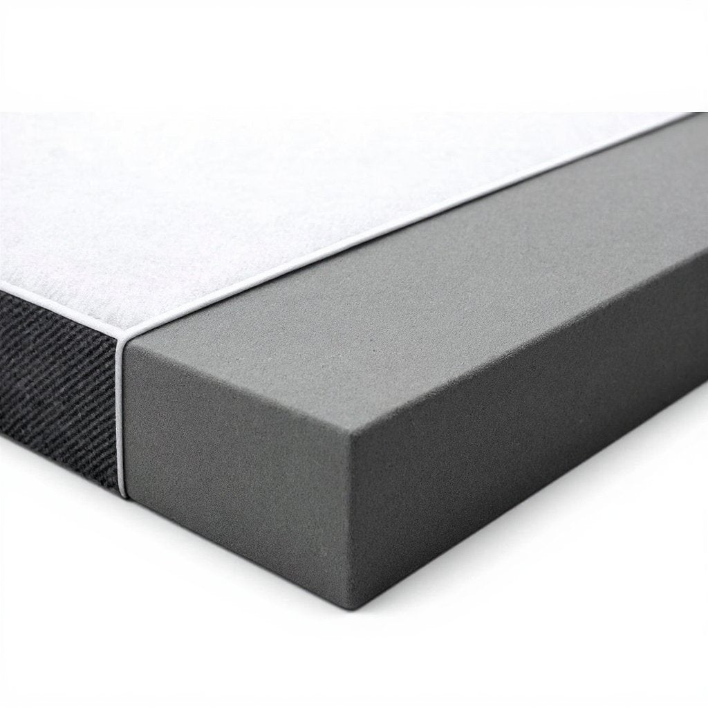 6" Premium BioFoam Mattress - Eco Value Comfort, side profile showing layer construction
