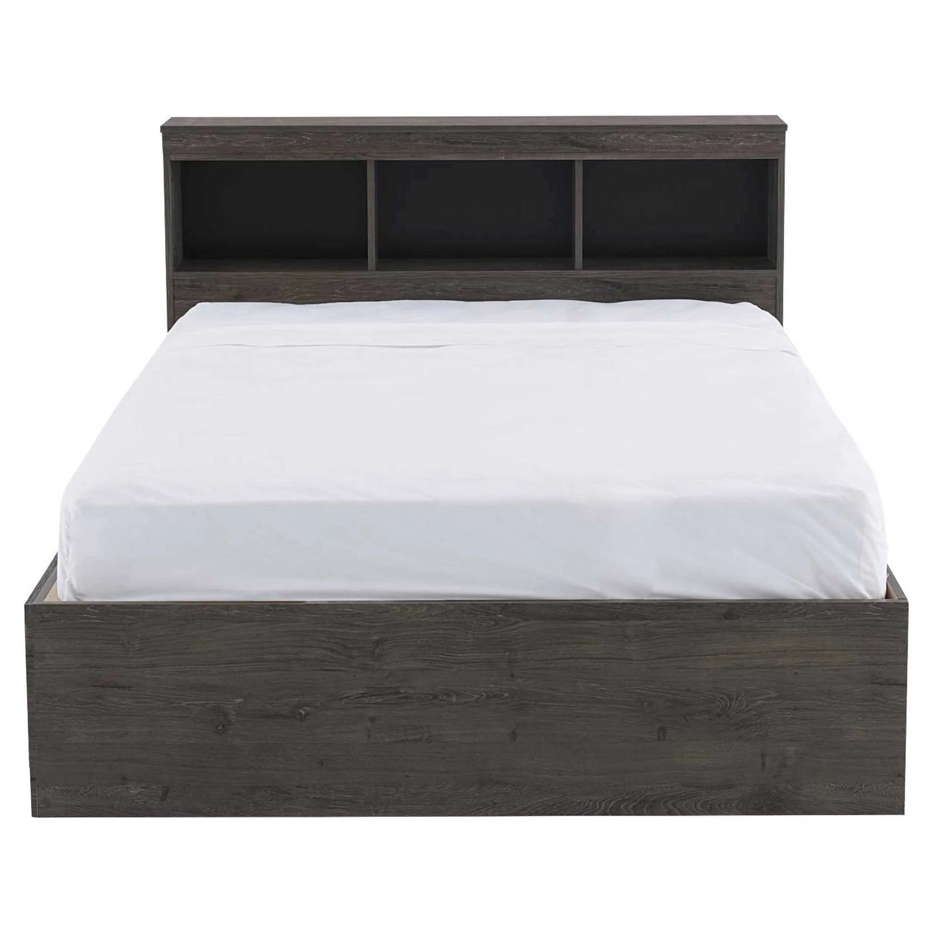 Canadian Made Bed Frame with Storage Headboard | Mattress Miracle