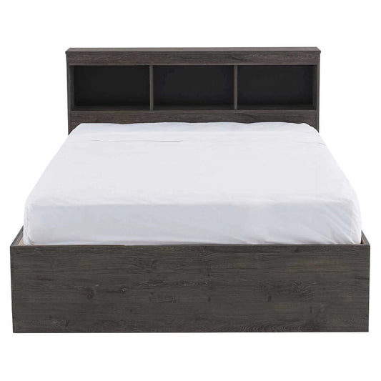 Canadian Made Bed Frame with Storage Headboard | Mattress Miracle