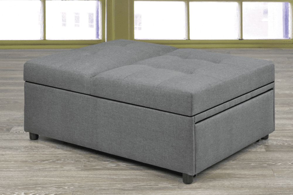 grey ottoman chair at mattress miracle brantford