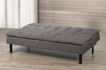 grey padded sofa bed furniture for sale in brantford