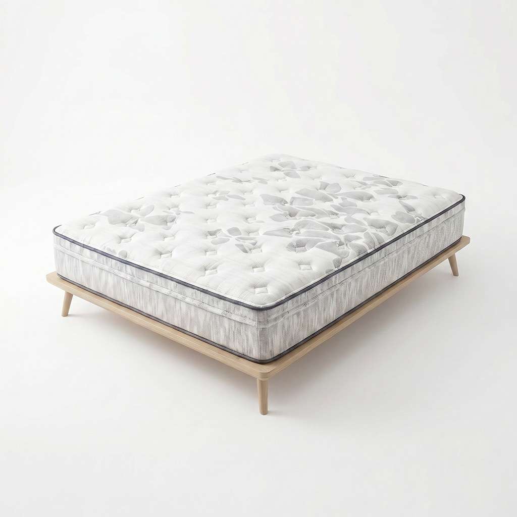 Natura Majestic 11 inch organic latex mattress, full product view - Mattress Miracle