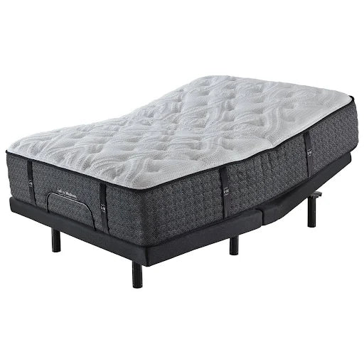 adjustable queen size bed with massage lights at mattress miracle