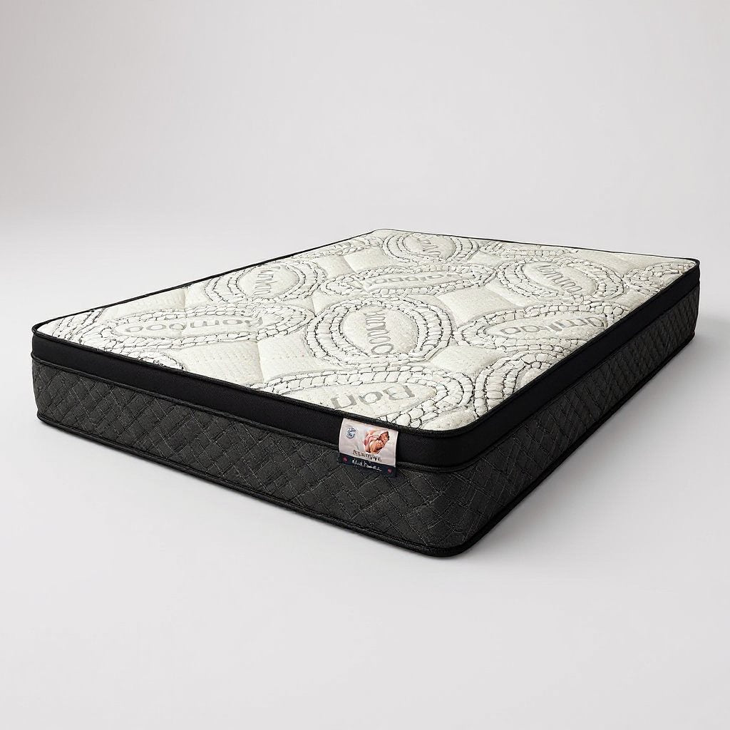 Amenity Mattress | Mid-Range Comfort by Sleep In, side profile showing layer construction