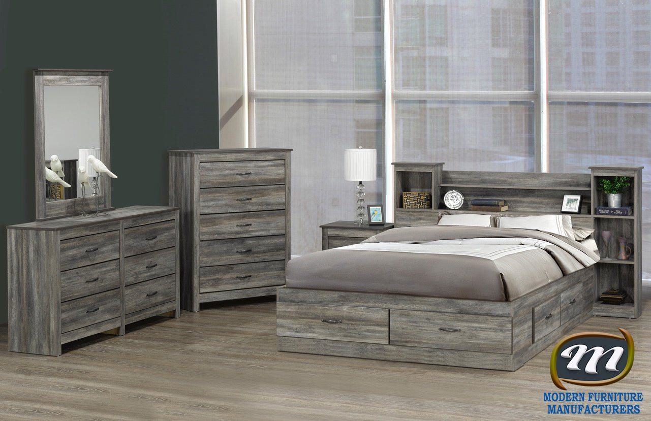 Banff Bedroom Solid Wood Set - Mattress Miracle