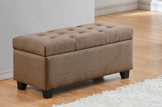 Tufted Storage Bed Bench