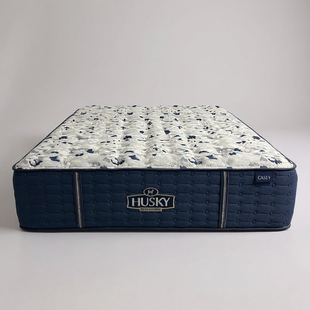 Sleepking CASEY TT: Premium Double-Sided Hybrid Flip Mattress, front catalog view