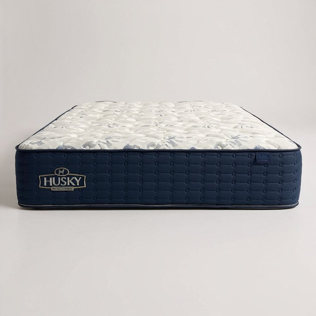 Sleepking CASEY TT: Premium Double-Sided Hybrid Flip Mattress, side profile showing layer construction