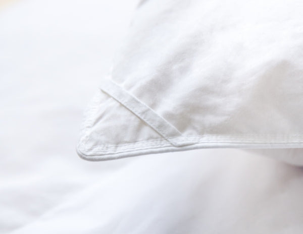 Cordoba 233TC cotton sateen duvet close-up - Mattress Miracle Brantford