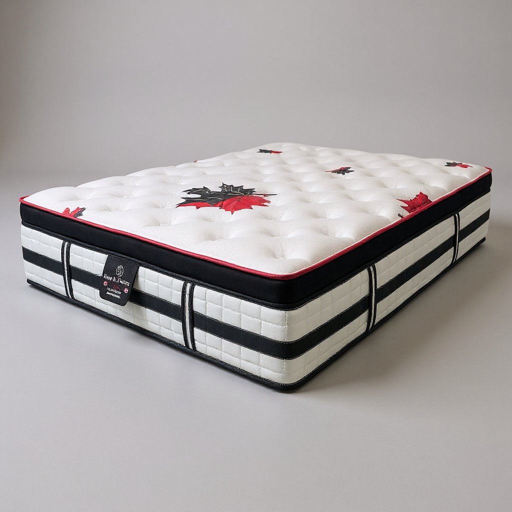 Esha Premium Mattress | Luxury Canadian Comfort by Sleep In, front catalog view