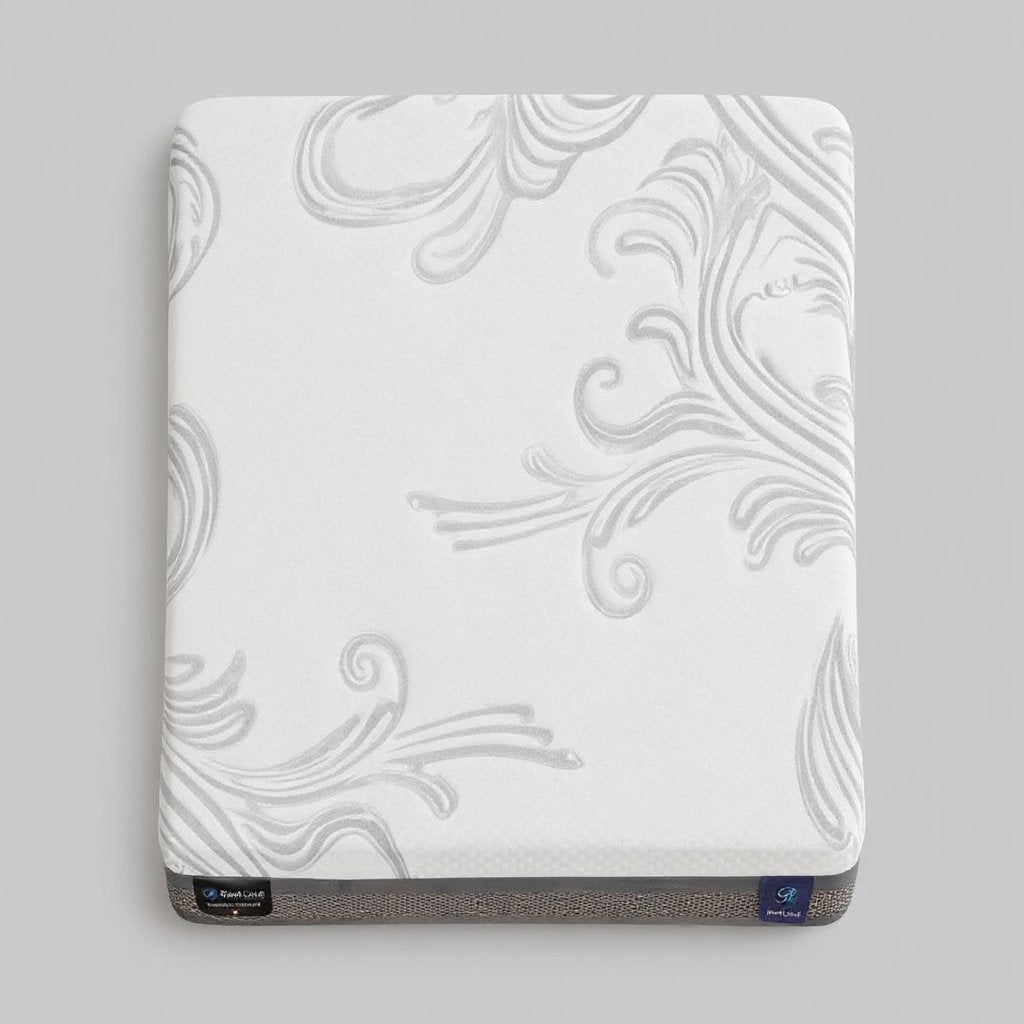 Exquisite Mattress | Medium-Firm | Gel Memory Foam Mattress, top-down view of the quilted pillowtop