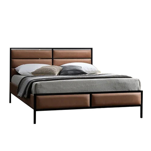 Haines Junction Industrial Bed | Leather