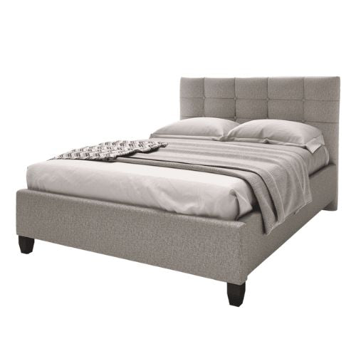 Heaven Upholstered Bed Frame (Woodland Footboard) - Mattress Miracle