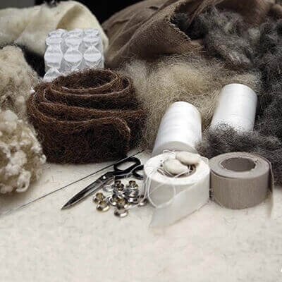 Natural wool and cotton fills used in Hypnos mattresses - Mattress Miracle Brantford
