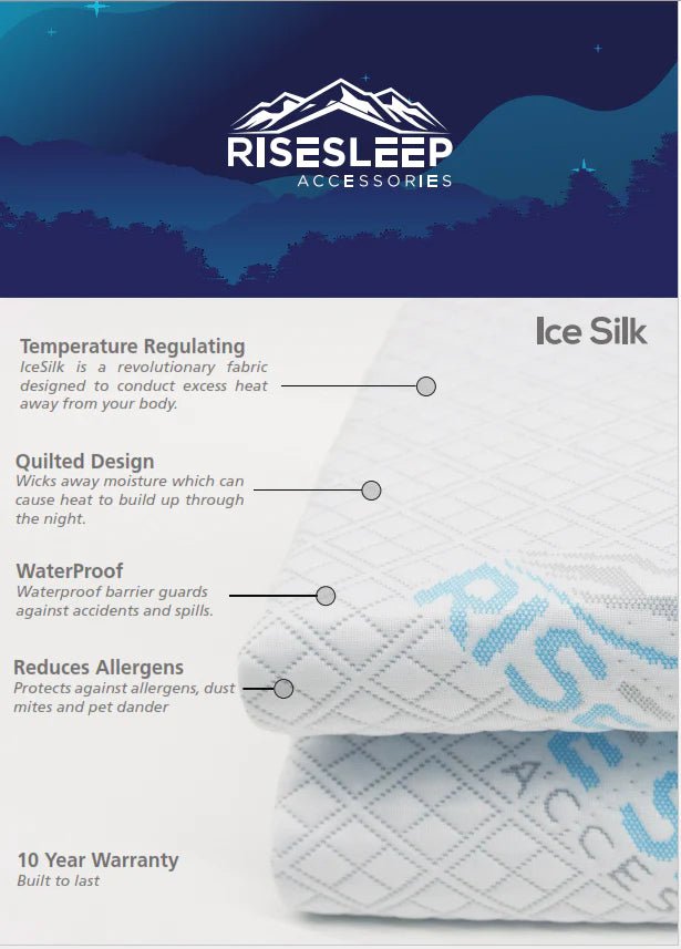 Ice Silk Mattress Protector - Mattress Miracle